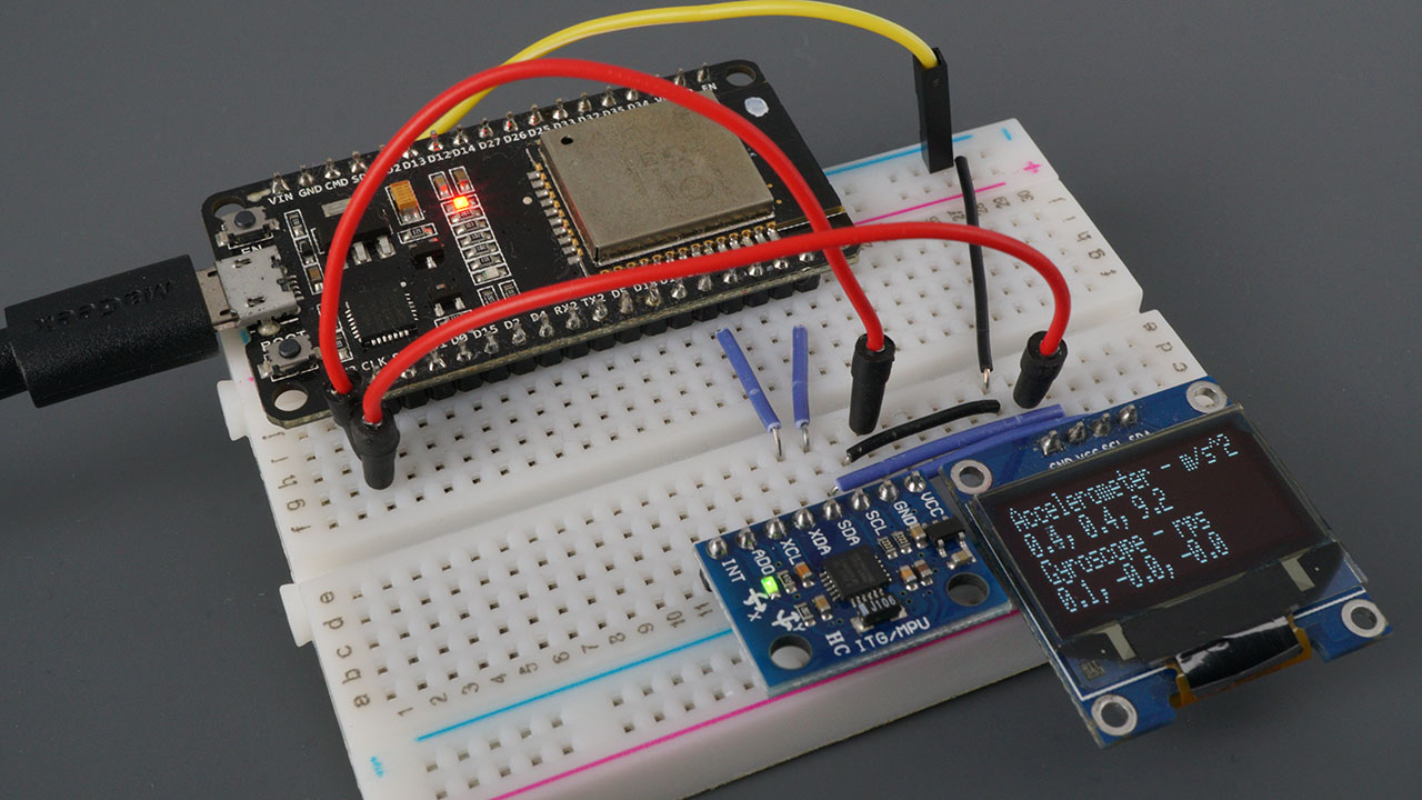 ESP32+MPU-6050